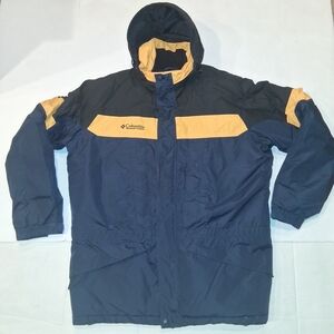 Columbia Navy Multi Hooded Coat